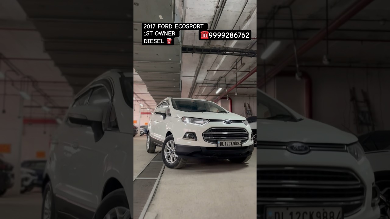 ☎️9999286762 | 2017 FORD ECOSPORT | DIESEL ⛽️ ~ 