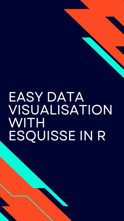 Data Visualizations in R with esquisse: Create and customize ggplot2 ...