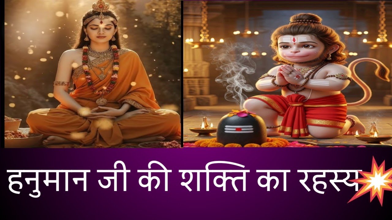 हनुमान जी की शक्ति का रहस्य। गर्भ संस्कार और माता अंजनी की तपस्या। 