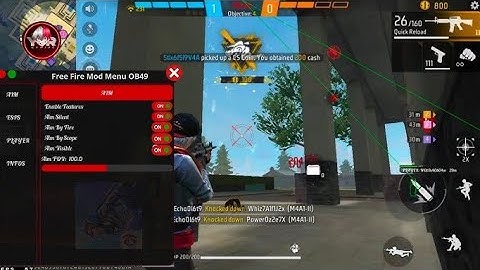Free fire Max 😱OB51 update hack Awm headshot panel 😲