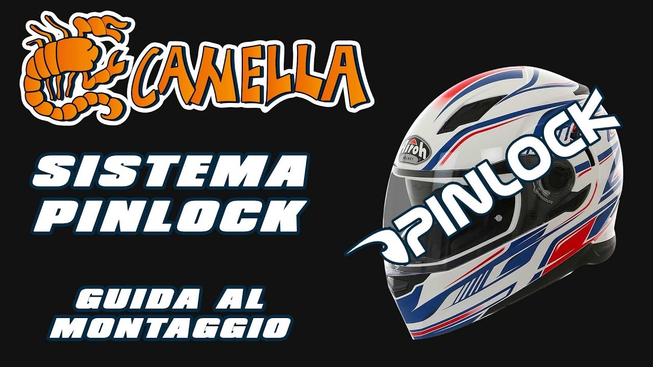 Montaggio Pinlock - Tutorial sistema anti-appannamento Caschi - YouTube