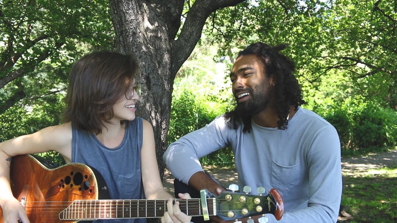 Perfect/Can't Help Falling in Love Ed Sheeran/Elvis mashup cover Ariel & Drew Vision YouTube