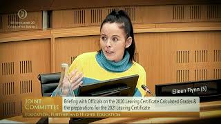 Senator Flynn says calculated grades brought good news to working-class areas