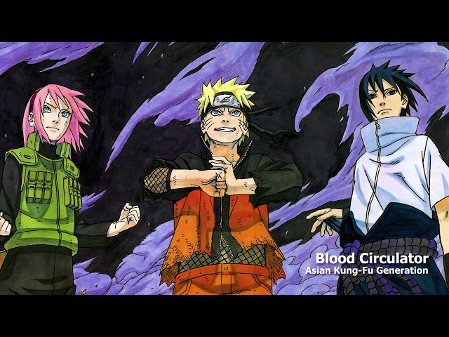 Naruto: Shippuuden OP19「Blood Circulator」(Full) class=