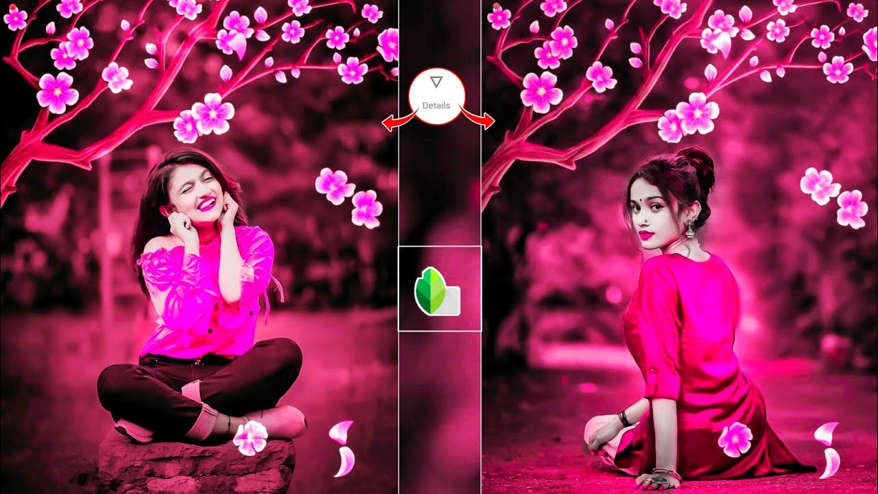 Snapseed Pink Tone Photo Editing | Snapseed Se Photo Editing Kaise Kare