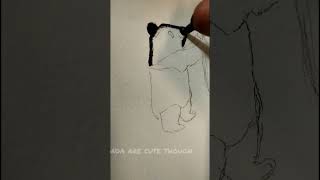 customising my switchboard #part2 #panda #drawing #custom #art #switchboardart #anushkaskreativkunst