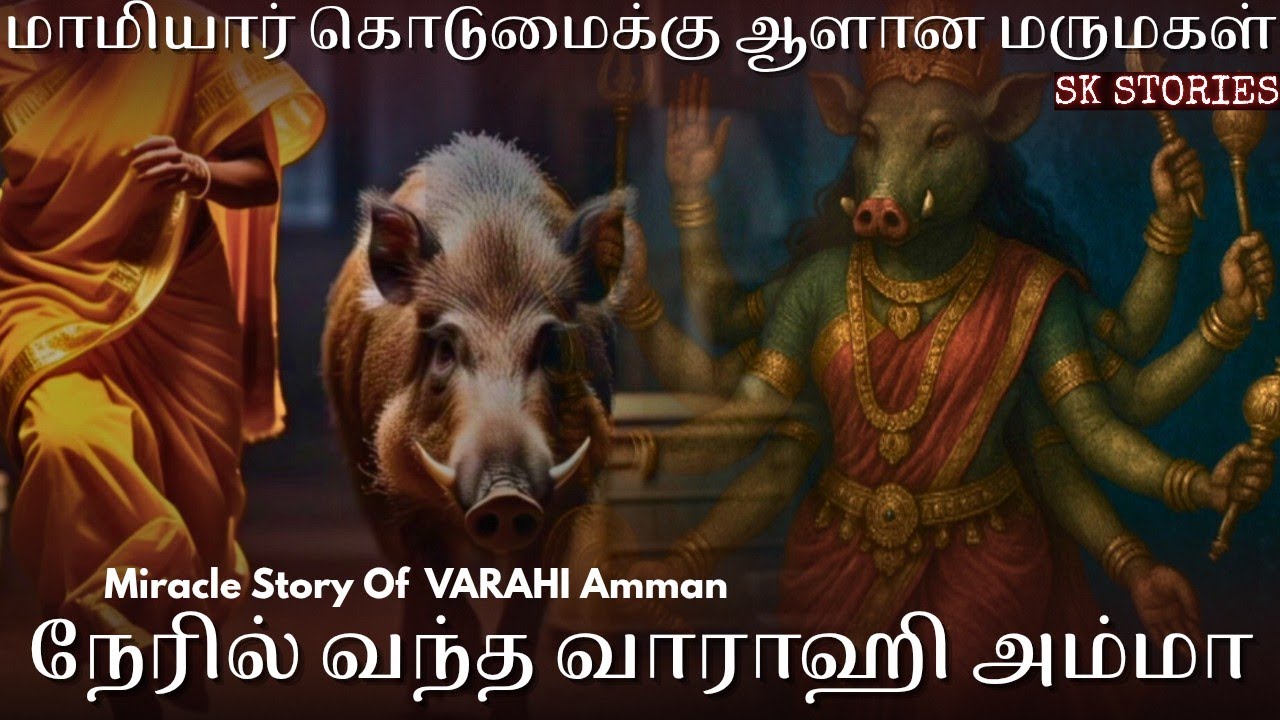 வாராஹி அம்மன் கதை | நேரில் வந்த வாராஹி | SK STORIES தமிழ்