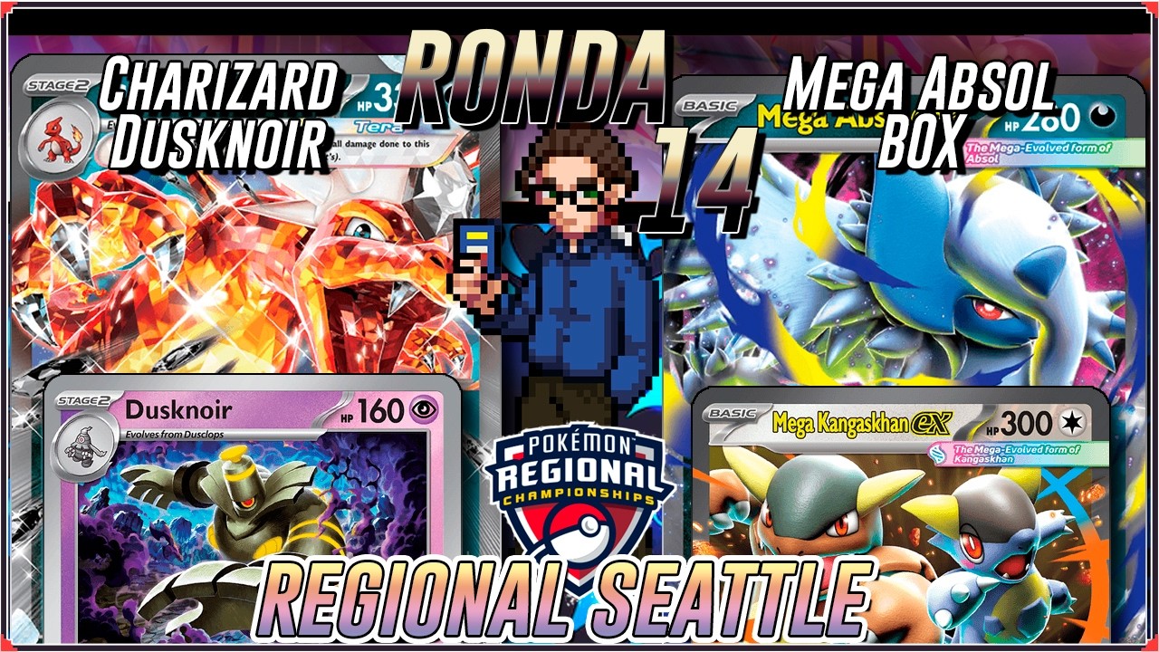 R14 TCG POKEMON  Seattle Regional en ESPAÑOL | Charizard/Dusk vs Mega Absol BOX