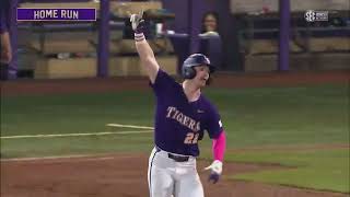 Lsu Baseball Vs Tennessee - Jared Jones Walks It Off