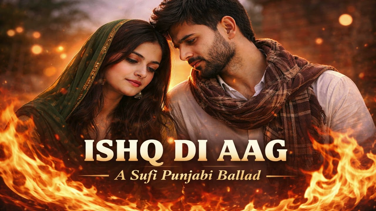 🔥 Ishq Di Aag 🔥| A Sad Sufi Melody That Will Touch Your Heart  | Sufi Punjabi Ballad