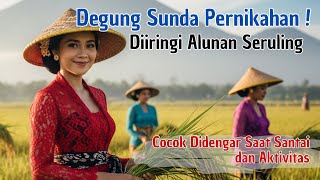 DEGUNG SUNDA PERNIKAHAN VIRAL SAMBIL MENIKMATI ALAM PERSAWAHAN YANG INDAH