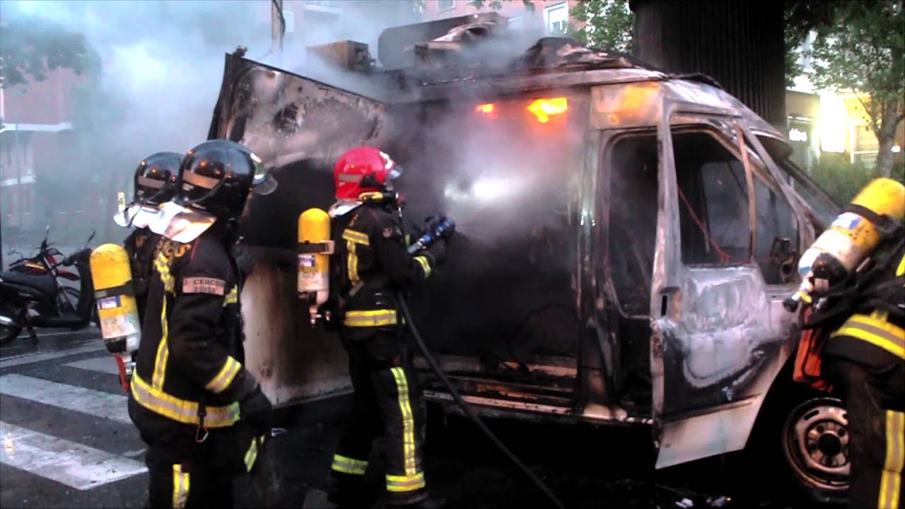 CAN VIES: UM de TV3 incendiada