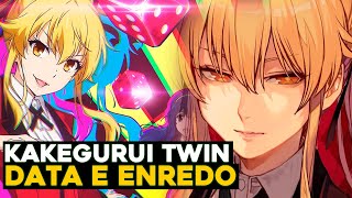 KAKEGURUI TWIN DATA DE LANÇAMENTO + ENREDO (Kakegurui 3 temporada Netflix!)