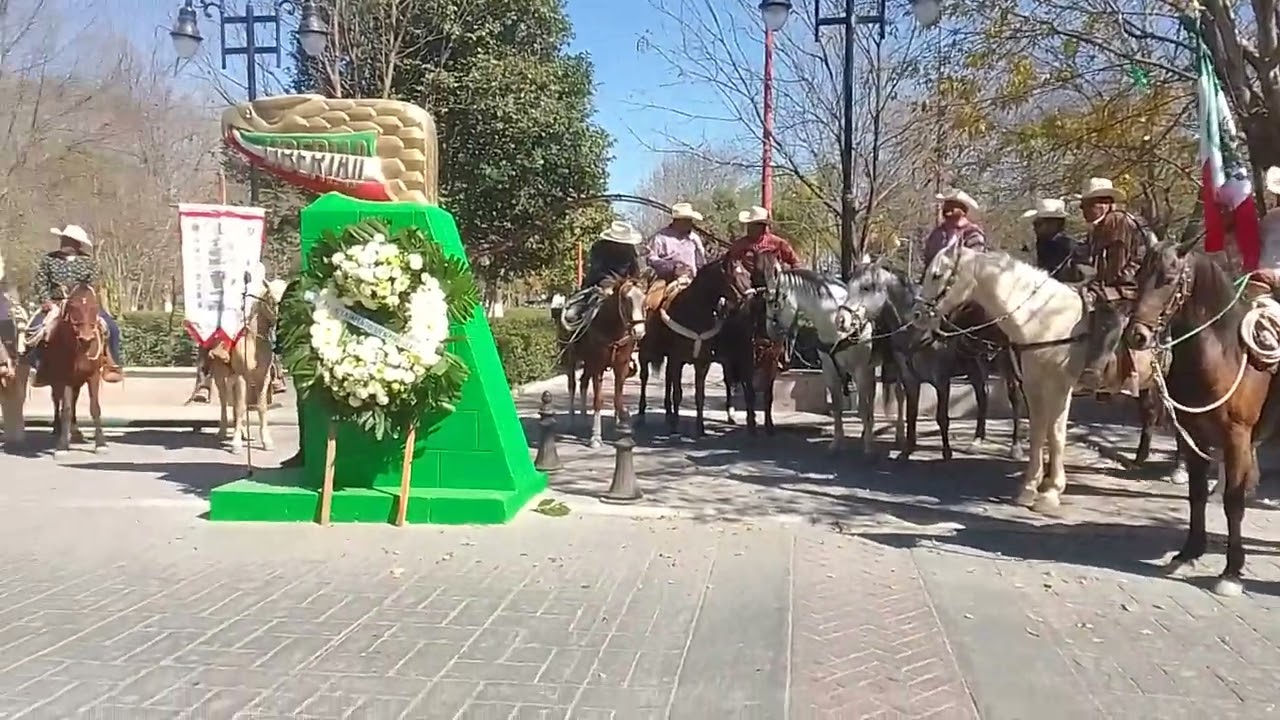 Venado  honores a la bandera . Saludos..