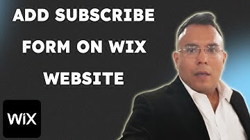 How to Add Subscribe Form on Wix Website  { 2025 edition }