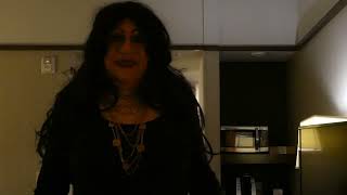 Busty Cross Dresser 159 Black Top