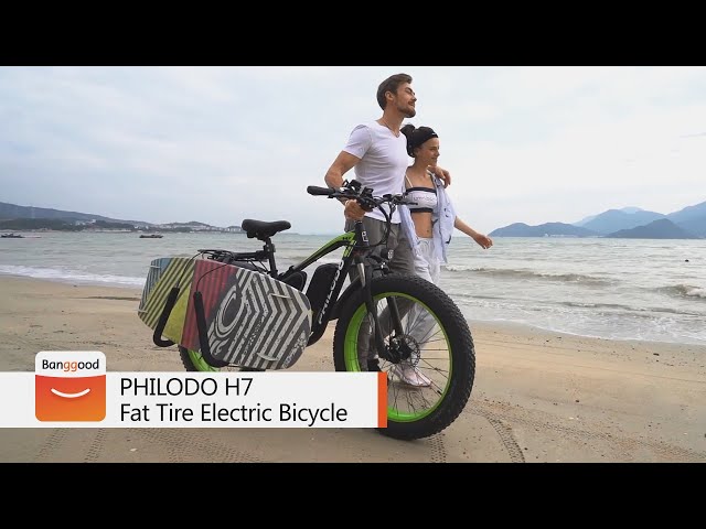PHILODO H7 1000W 48V Fat Tire Electric Bicycle - Shop on Banggood