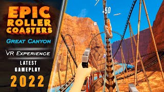 Epic Roller Coaster || Great Canyon || VR Shooting Experience screenshot 4