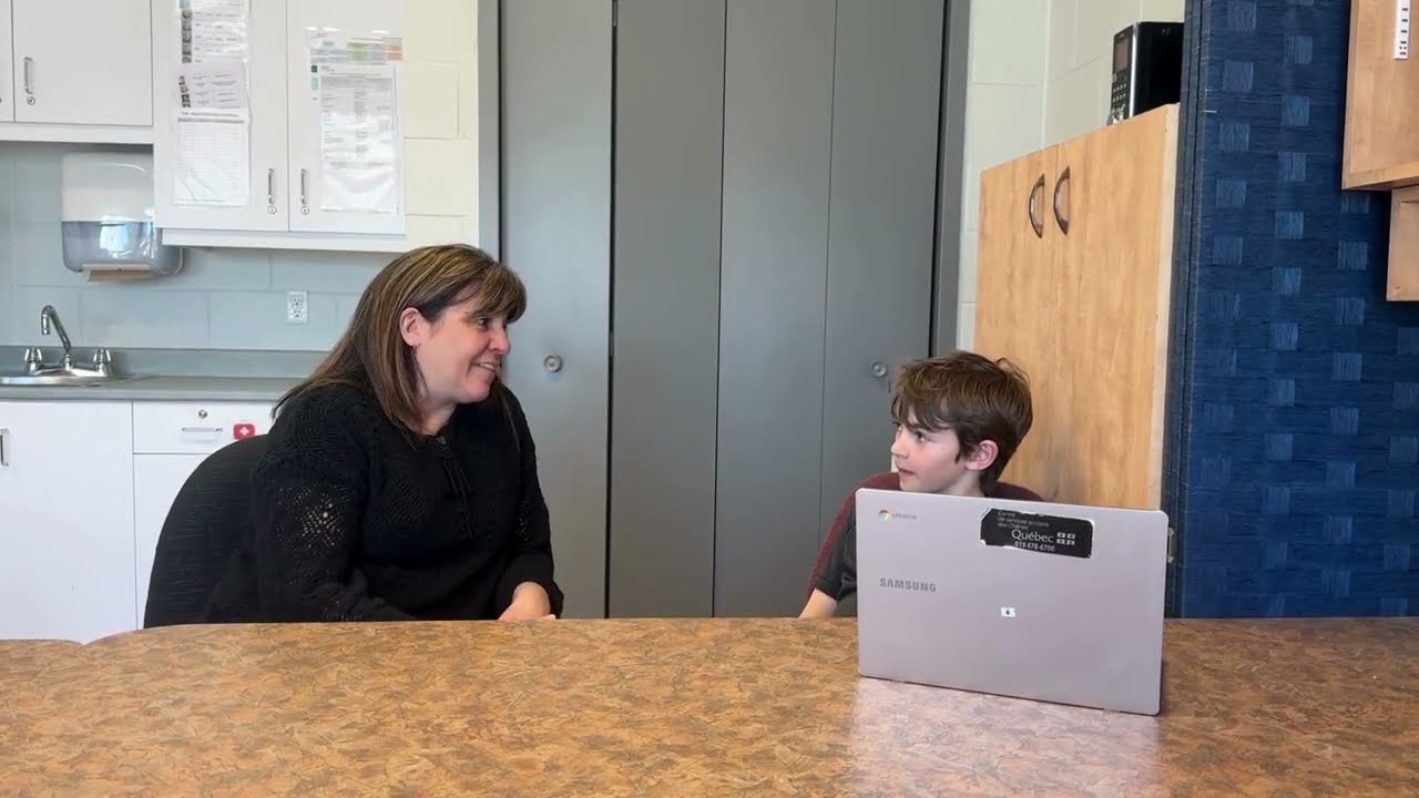 Entrevue avec Mme Isabelle