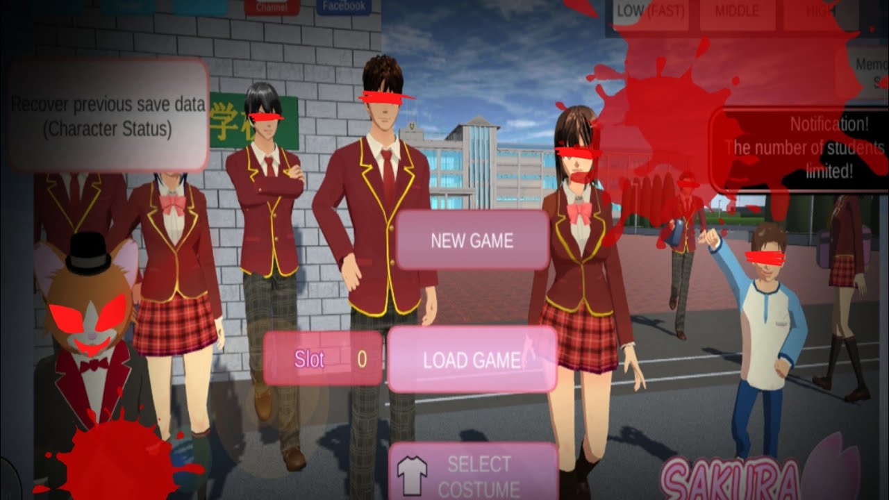 MIDNIGHT SAKURA SCHOOL SIMULATOR (CONCEPT)