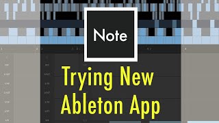 Abletone Note App the new digital workstation to the test creating drums / Xavier Felix screenshot 4