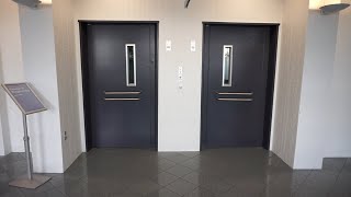 TOUR of the 1975 Siemens traction elevators @ Rådhuset (Town Hall), Silkeborg, Denmark
