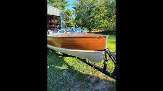 1955 16' Penn Yan Captivator Aristocrat HIN 5550 Stripped! 8 10 2023