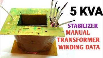 5 kva manual stabilizer transformer winding |5000 watt transformer winding|25-280 v