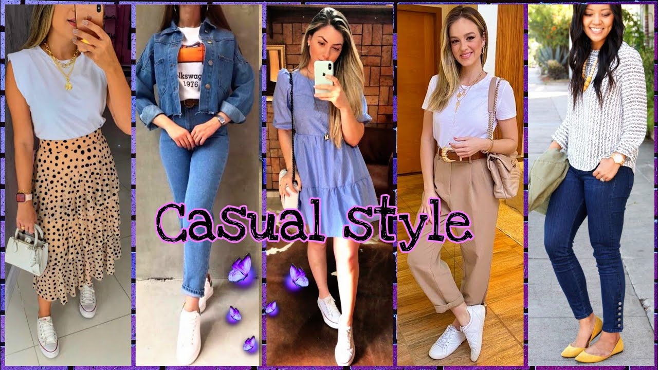 CASUAL STYLE OUTFITS 2022 WOMEN'S CASUAL OUTFIT IDEAS / FASHION ON TREND 