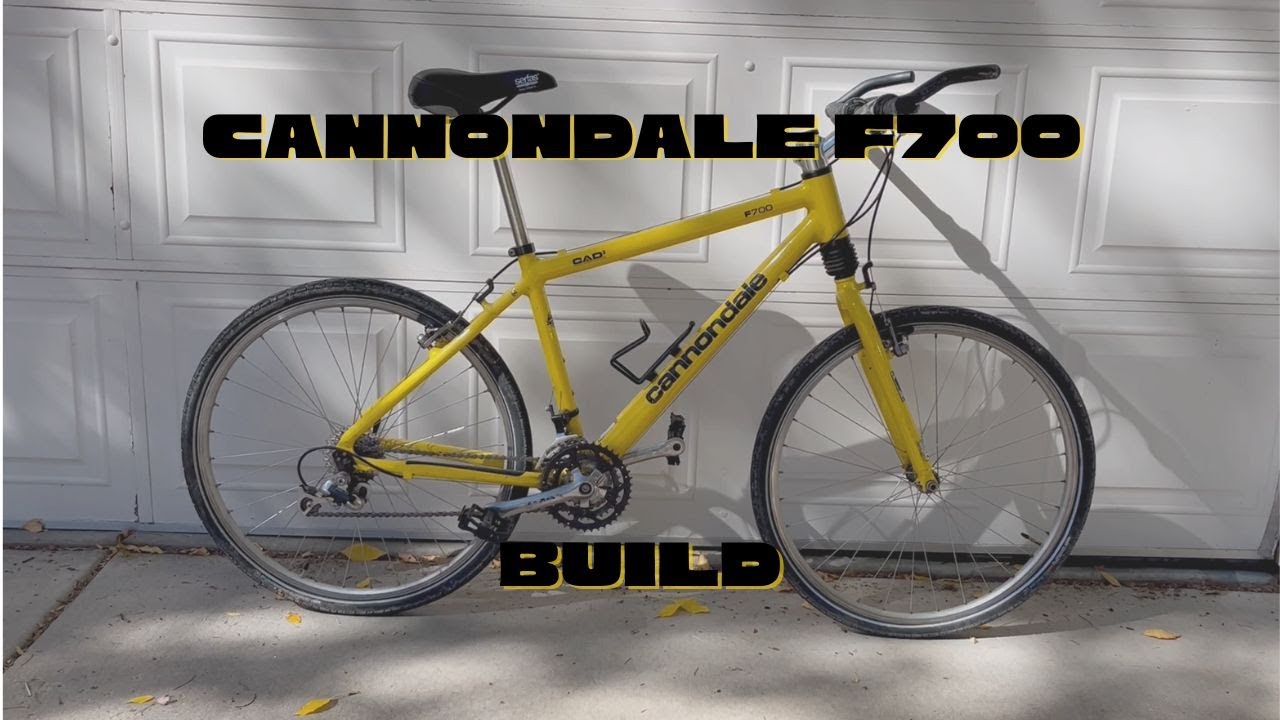 90s Mountain Bike Cannondale F700 Bike Build - YouTube