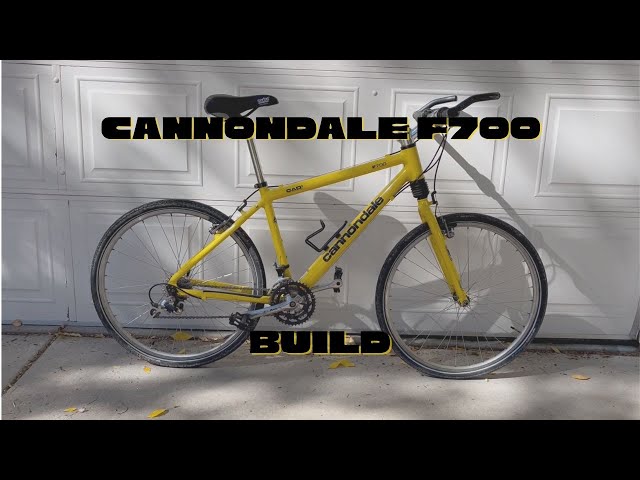 90s Mountain Bike Cannondale F700 Bike Build - YouTube