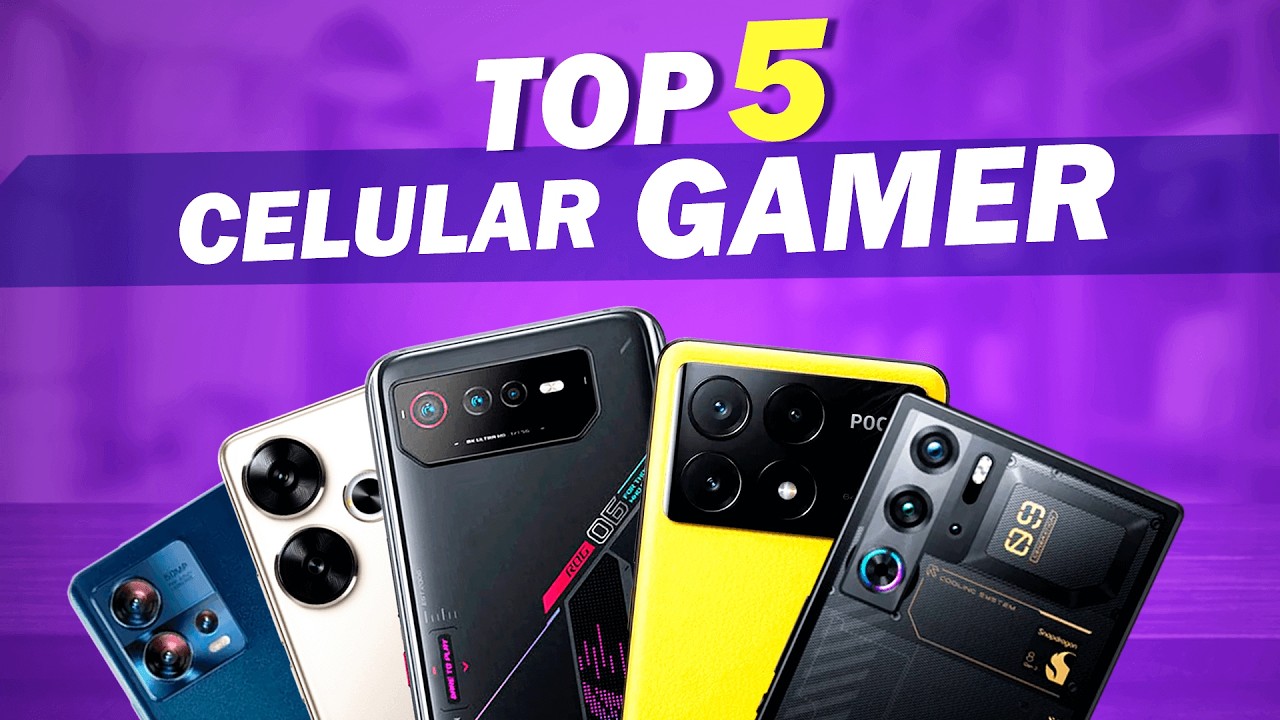 TOP 5 - MELHOR Celular Gamer 2024 - Celular BOM para JOGAR - YouTube