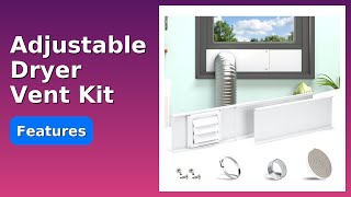 REVIEW (2026): Adjustable Dryer Vent Kit. Features.