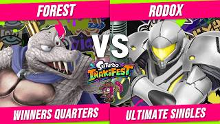 eSelTurboIñakiFest III Winners Quarters - f0rest (King K. Rool) Vs. RoDoX (Samus) - SSBU