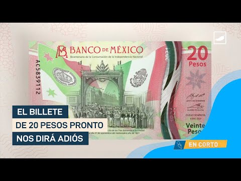 ¿Desaparecerán los billetes de 20 pesos?