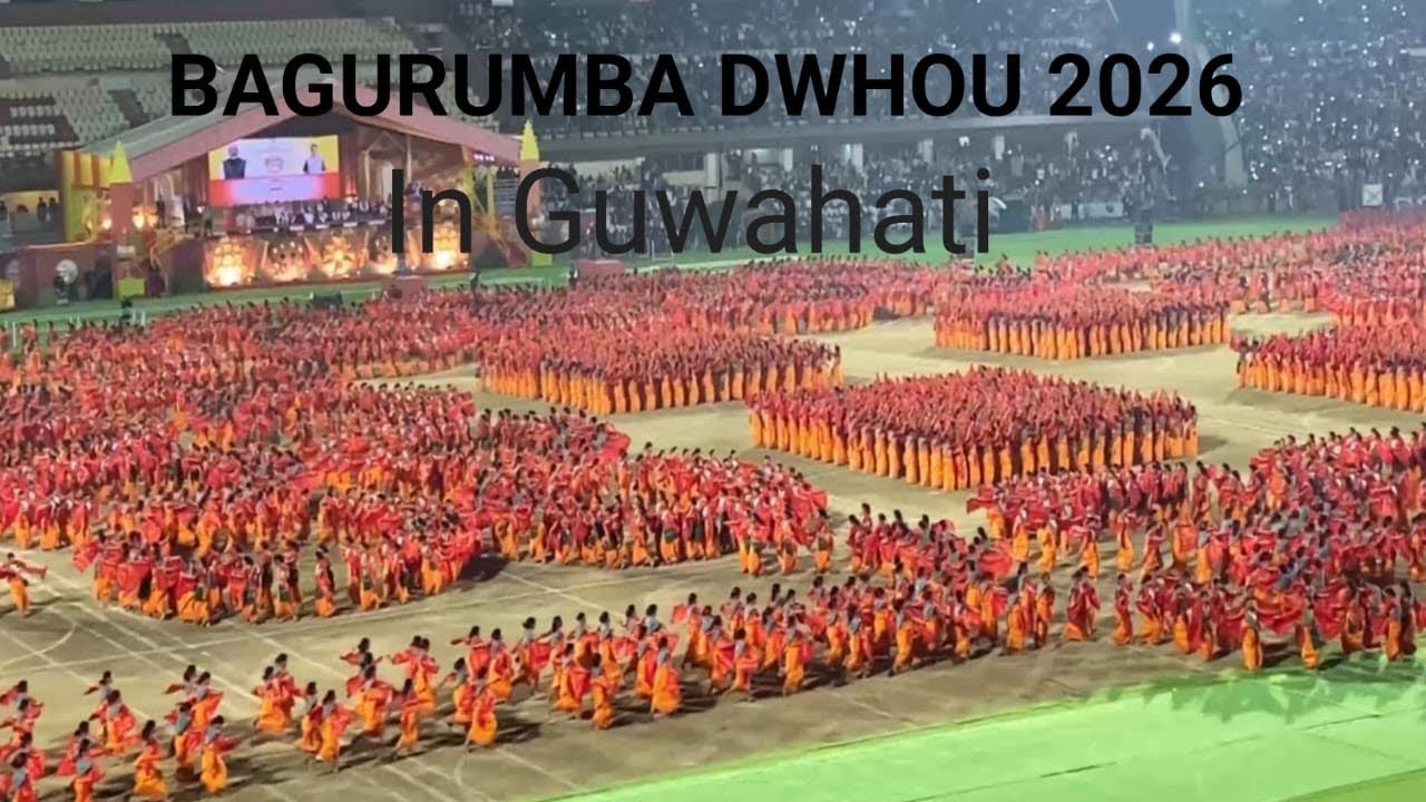 Bagurumba Dwhou || 10,000 Artist live Performance Guwahati Assam 