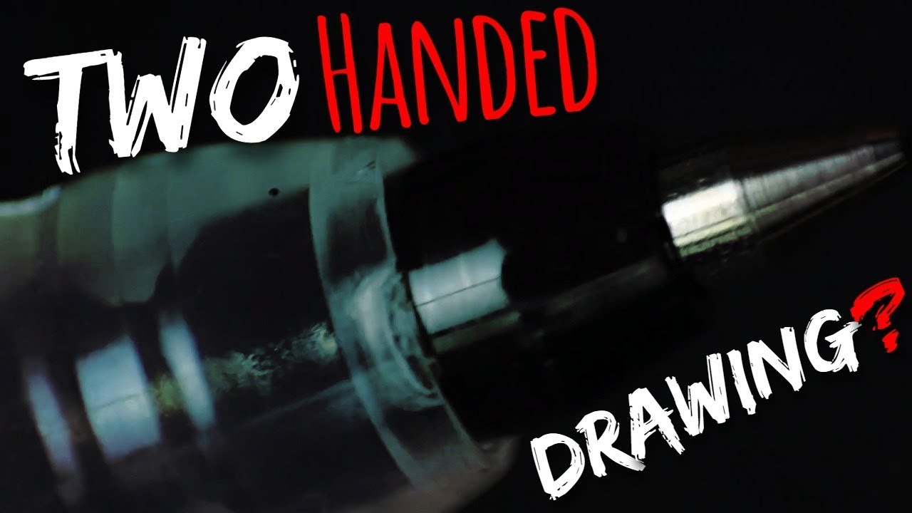 Two Handed Drawing? | Stippling Lots of Dots | New Computer Build?