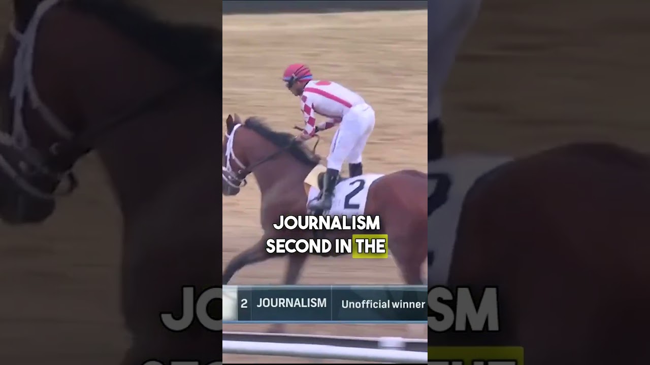 Journalism rallies to win Preakness; Gosger 2nd