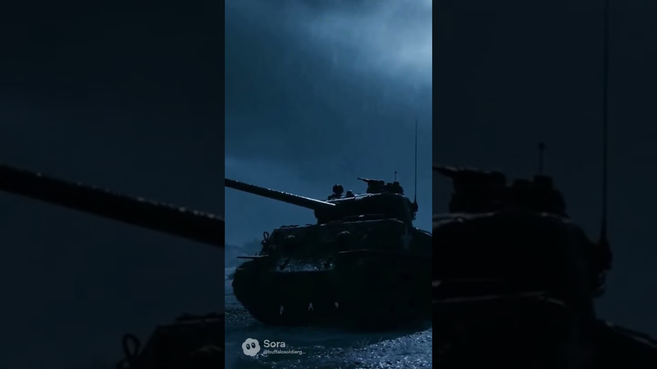 WWII tank crews spent Christmas inside steel coffins. 