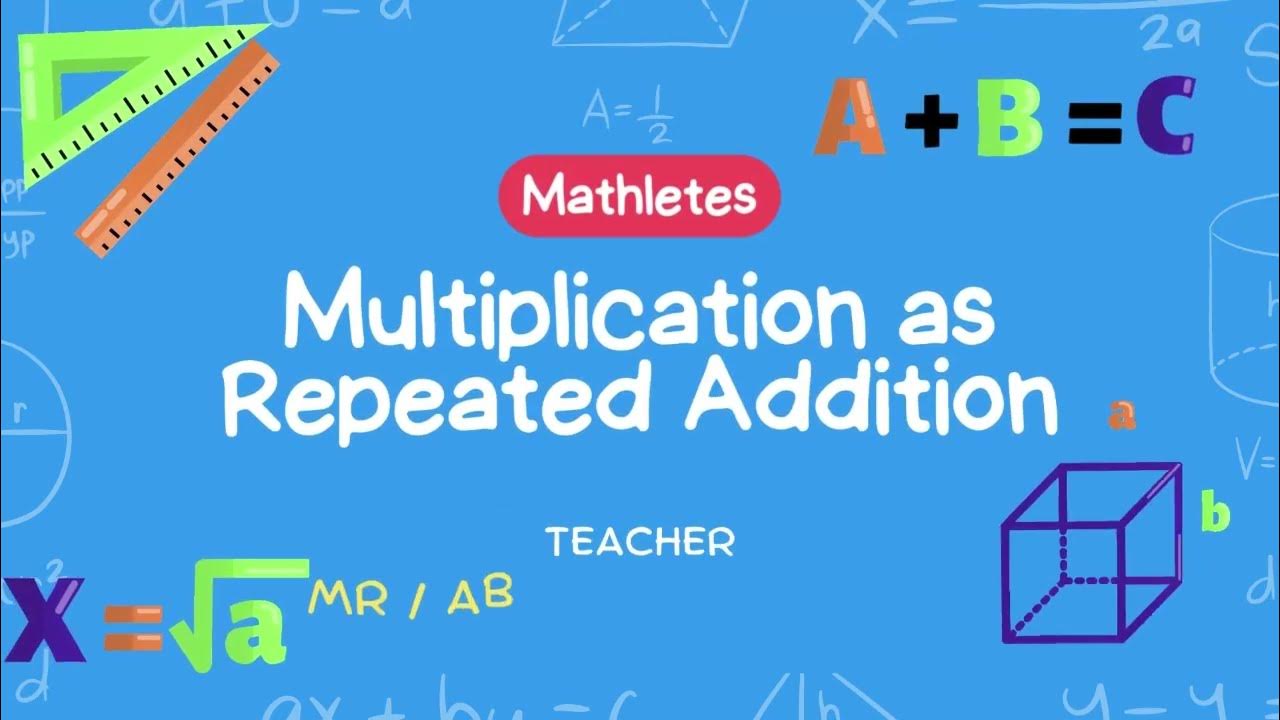 Multiplication as Repeated Addition - YouTube