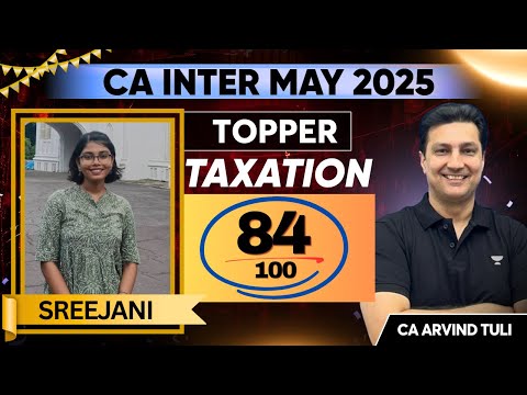 84 in Tax! · CA Inter — Sreejani
