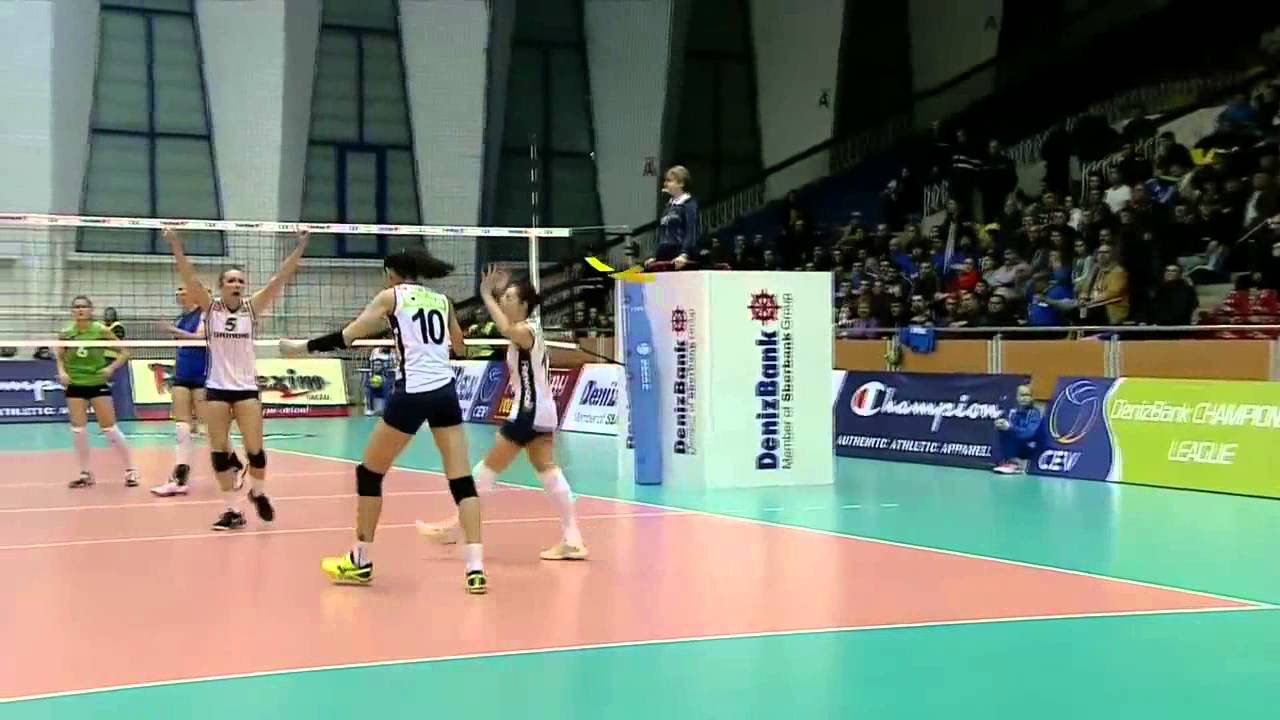 KimYeonKoung 12 services in a row(Cev CL 1st match FB vs Stiina Bacau)
