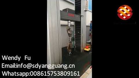 Geogrid Tensile Strength Test ASTM Standard