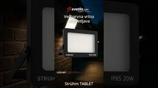 Video - TABLET LED 20W črna RGBW