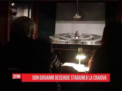 Don Giovanni deschide stagiunea la Craiova