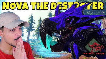 I Tamed Nova The Destroyer And Pikkon The Creator | Ark: Primal Fear #37