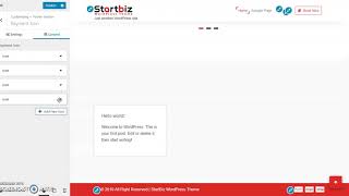 How to add payment icon in StartBiz WordPress themes