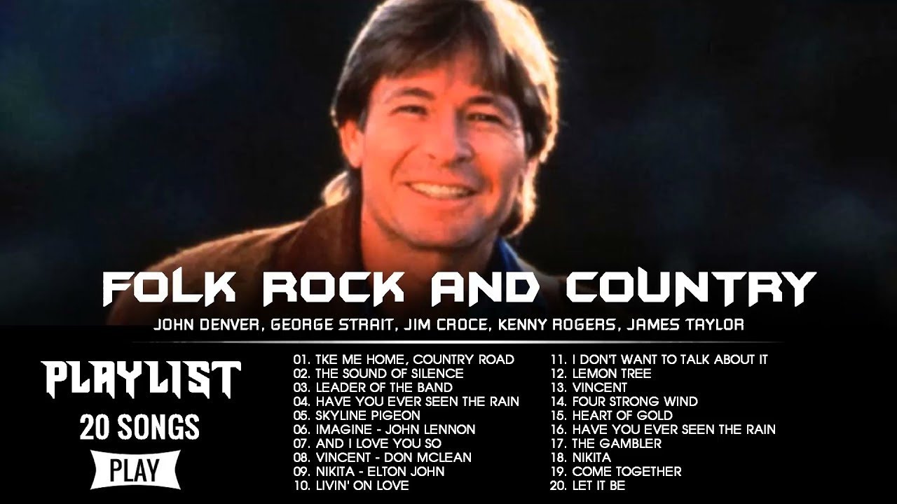 Classic Folk Rock & Country Music Dan Fogelberg Jim Croce James