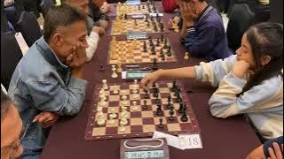 Liga Catur Kota Bandung 2025 - Oom Saptari Vs Adinda Cantika Chelsea