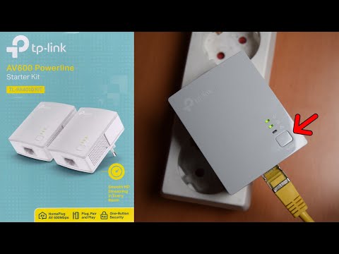 TP-Link Powerline Adapter einrichten und verbinden (TP-Link TL-PA4010)